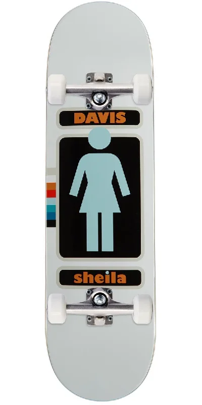 Longboard Skateboard for Comfortable Rides-Girl 93 Til Palette Davis Skateboard Complete - 8.50"