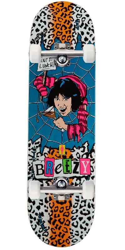 High-Speed Skateboard for Thrill Seekers-Girl Out To Lunch Geering Skateboard Complete - 8.50"