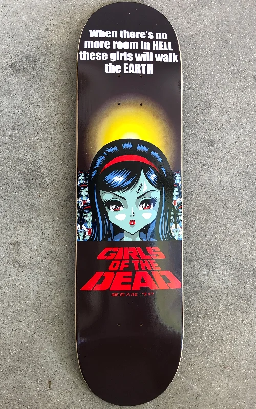 Performance Skateboard with High-Speed Bearings-Girls of the Dead - 8.0 X 31.69