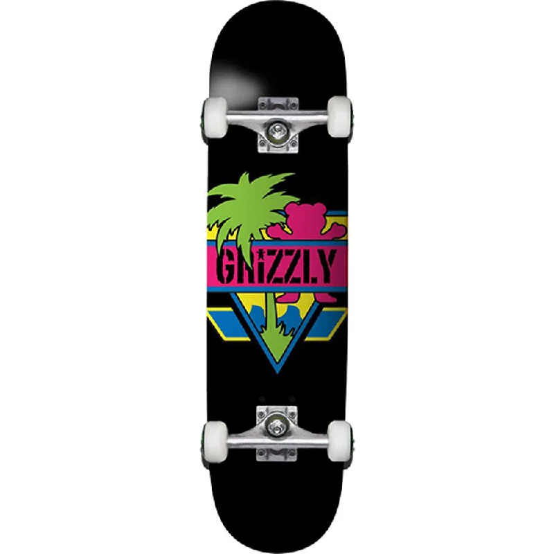 Beginner Skateboard for Learning New Tricks-Grizzly Boardwalk 7.5" Complete Skateboard