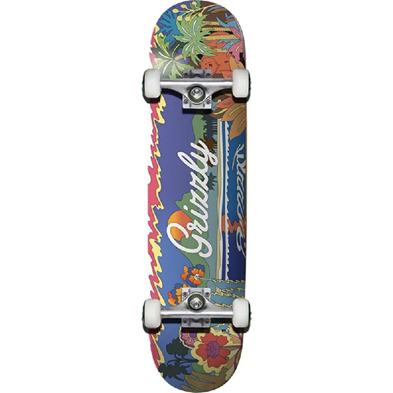 Lightweight Skateboard for Tricks and Stunts-Grizzly Garden Of Eden 7.75" Complete Skateboard