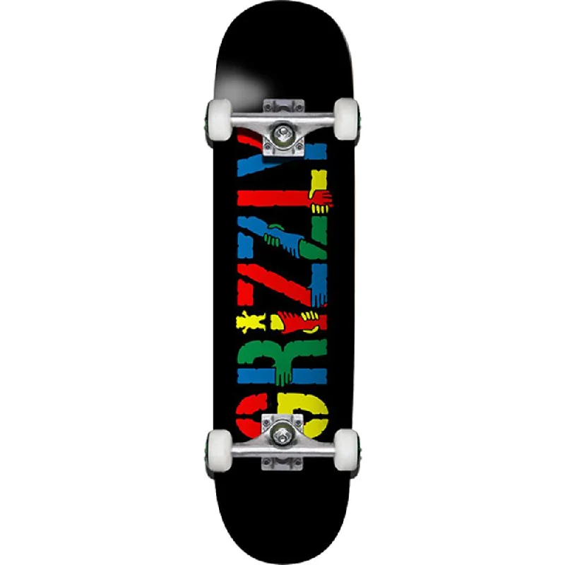 Professional Skateboard for Street Skating-Grizzly Get A Grip 7.5" Complete Skateboard