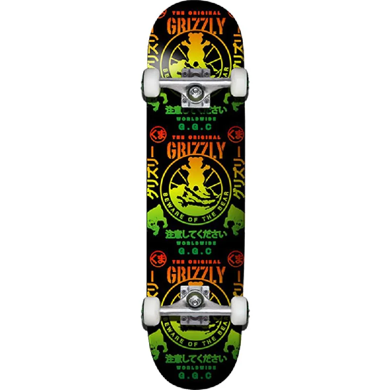 Stylish Cruiser Skateboard for Relaxed Riding-Grizzly Precious Cargo 8.0" Complete Skateboard