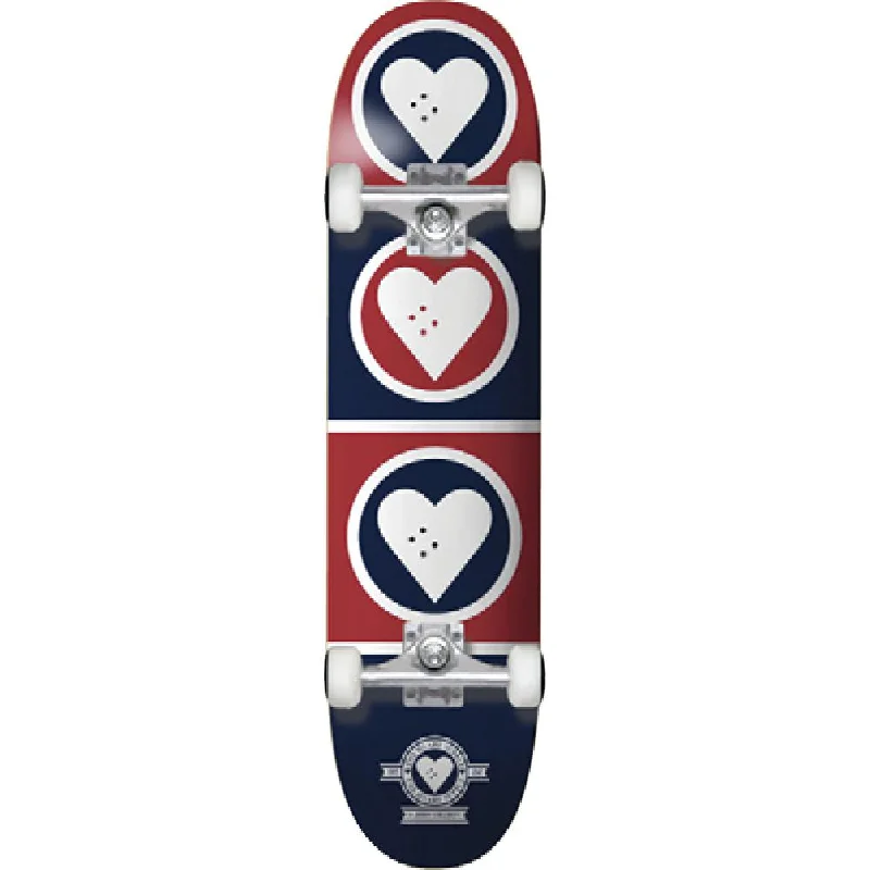 Customizable Deck Skateboard for Personalized Touch-Heart Supply Squad Blue Red 7.75" Skateboard