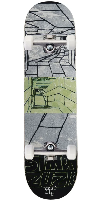 Trendy Skateboard with Bold Colors and Designs-Hoddle Simon Zuzic Dungeon Skateboard Complete - 8.25"