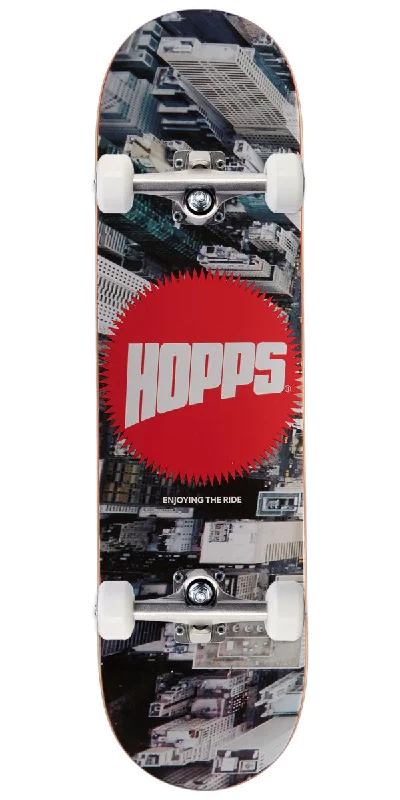 Trendy Skateboard for Creative Riders-Hopps Sun Logo Midtown Skateboard Complete - 8.25"