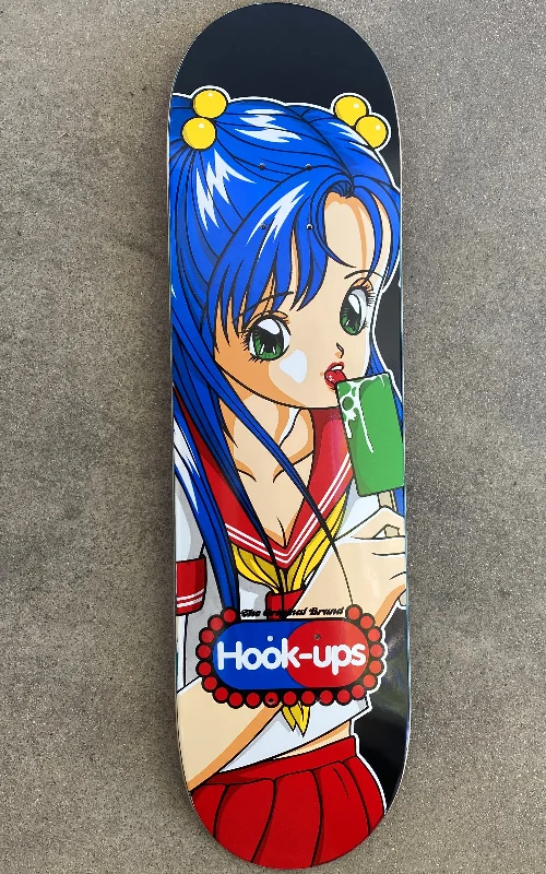 High-Speed Electric Skateboard for Commuting-Ice Cream Girl HAND SCREEN PRINTED - 8.25 X 32.25