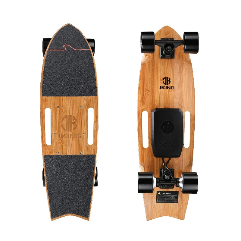 Trendy Skateboard for Creative Riders-JKing 700W Dual Hub Motor Electric Skateboard