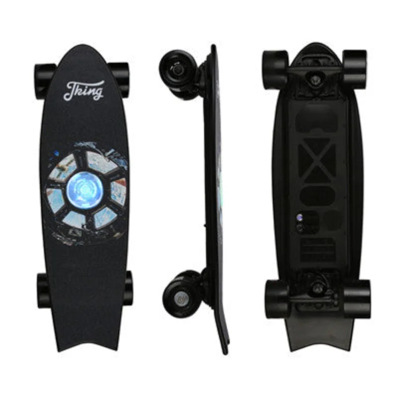 Premium Deck Skateboard for Performance Riders-JKING Galaxy Circle Electric Skateboard