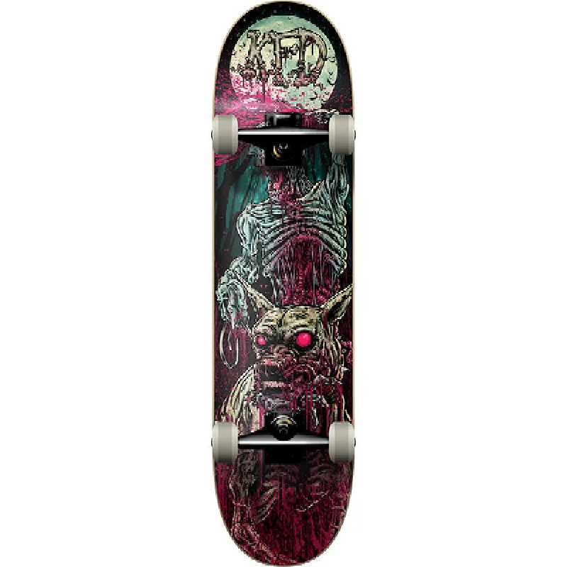 Wide Skateboard Deck for Comfort and Control-KFD Patrol Zombie Young Gunz 8.0" Skateboard