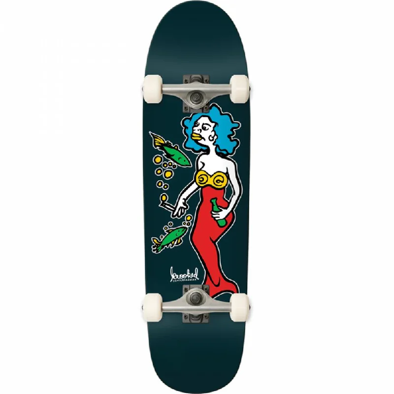 Eco-Friendly Skateboard Deck for Sustainable Riding-Krooked Mermaid Shaped 8.88" Skateboard