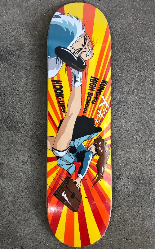 Premium Skateboard Deck for Performance-Kung Fu high School - 8.0 X 31.69