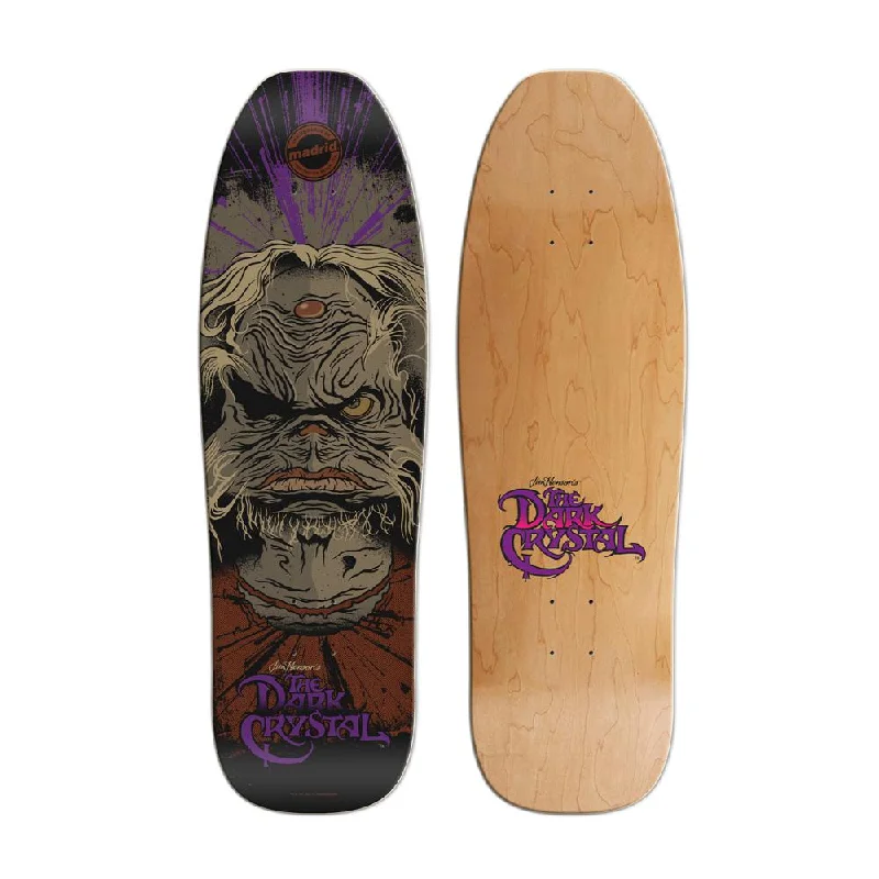 Complete Skateboard Set for Kids and Adults-Madrid Dark Crystal Aughra 9.5" Pool Skateboard