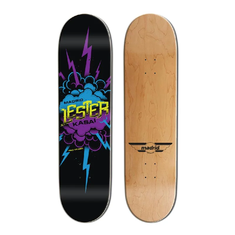 Trendy Skateboard with Bold Colors and Designs-Madrid Lester Kasai 2023 8.25" / 8.5" / 8.6" Pro Model Skateboard