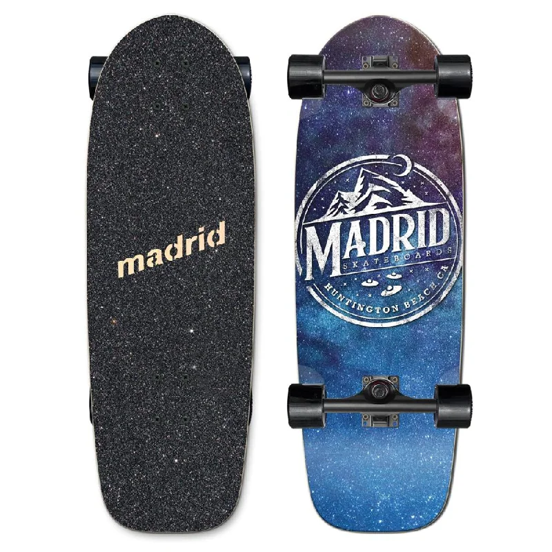 Durable Skateboard for Beginners and Pros-Madrid Marty 29.25" Galaxy Cruiser Longboard