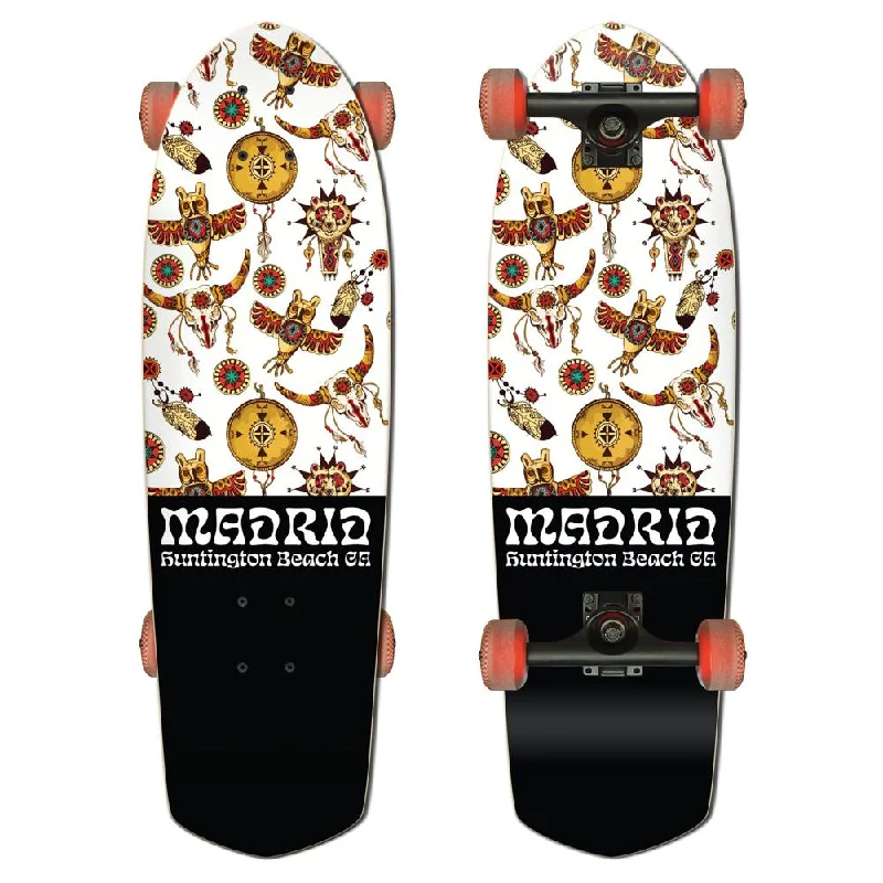 Stylish Custom Skateboard for All Ages-Madrid Picket 28.5" Totem Cruiser Longboard