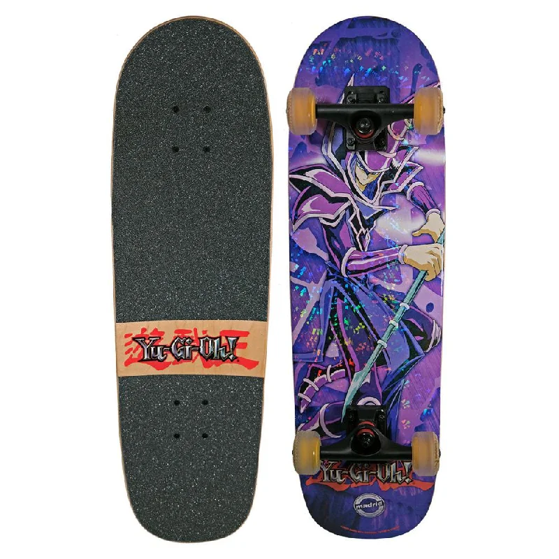 Smooth Ride Longboard for Easy Transportation-Madrid x Yu-Gi-Oh! Dark Magician Grub 29.5" Cruiser Skateboard