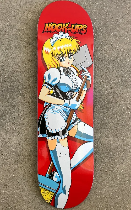 Pro-Level Skateboard for Serious Skaters-Maid Ginger 8.5 X 32.25