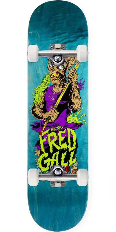 Skateboard with Custom Deck Designs for Personality-Metal Gall Toxic Avenger Skateboard Complete - 8.25"