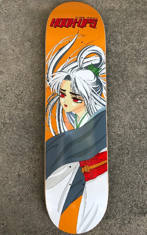 Skateboard with Bright Colors for Fun Look-Mika the Vampire girl - 8.0 X 31.75