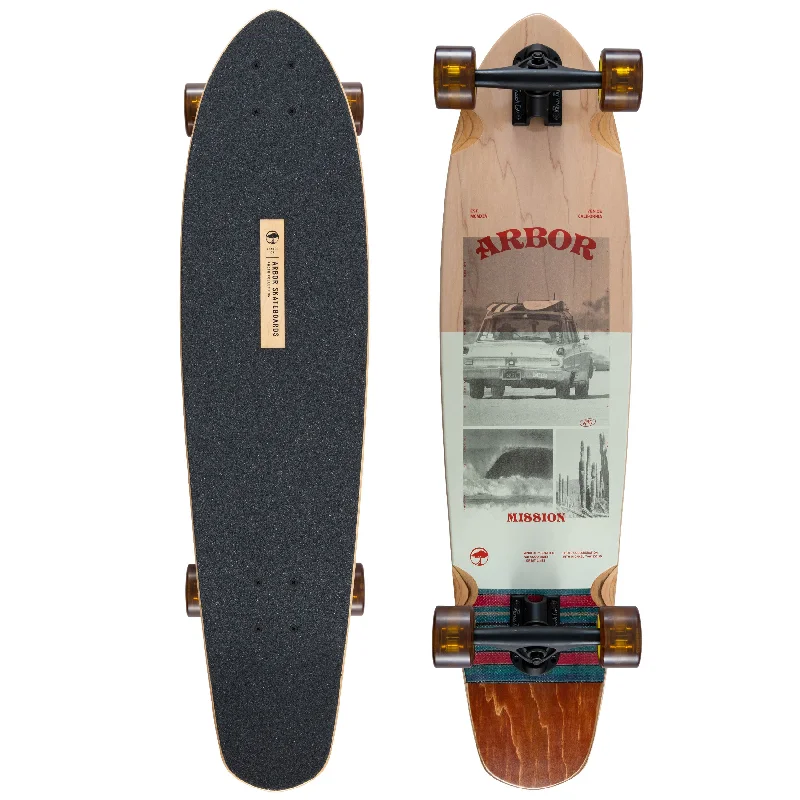 Stylish Cruiser Skateboard for Relaxed Riding-Mission Photo