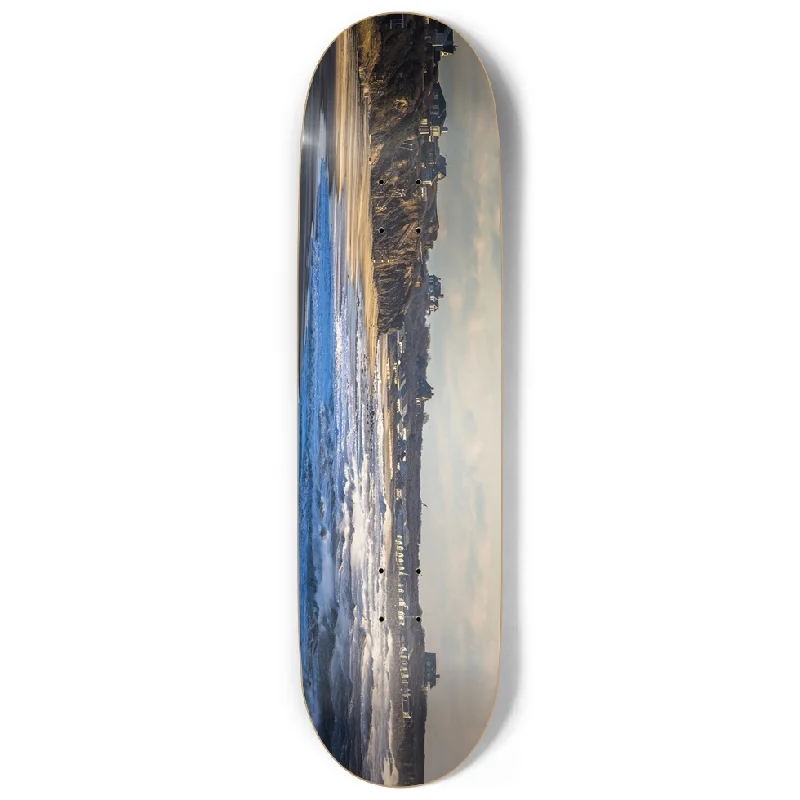 Compact Cruiser Skateboard for Easy Storage-Montauk Beach View