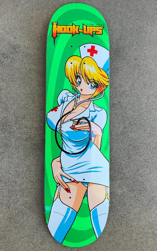 All-Purpose Skateboard for Street, Park, and Cruising-Nurse Girl Nikki - 8 X 31.75