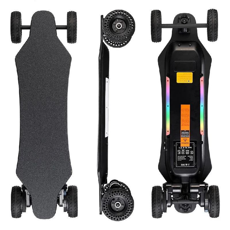 Skateboard with Grip Tape for Better Traction-Off Road All Tarrain Electric Skateboard X7