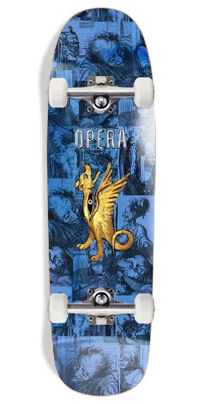 High-Performance Longboard for Downhill Riding-Opera Dragon Skateboard Complete - 9.125"