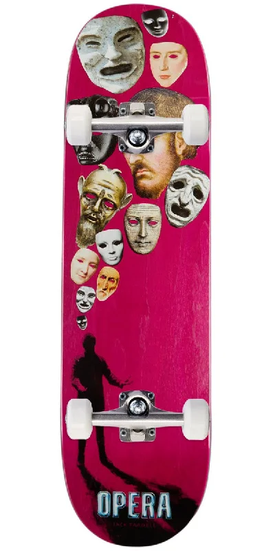 Pro-Level Skateboard for Advanced Riders-Opera Jack Fardell Head Case Skateboard Complete - 8.70"