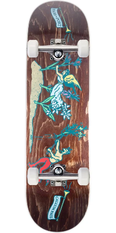 Complete Skateboard Setup for Advanced Riders-Passport Angel vs Devil Skateboard Complete - Callum - 8.50"