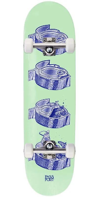 Complete Skateboard Setup for Teen Riders-Passport Tinned Skateboard Complete - Cocktail - 8.00"