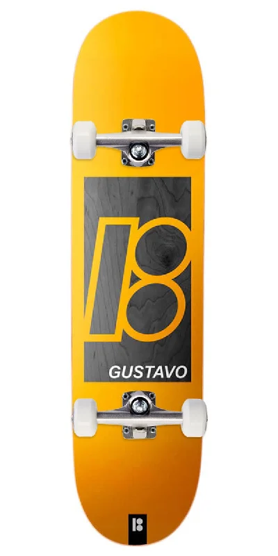 Complete Pro Skateboard Set for Performance-Plan B Engrained Gustavo Skateboard Complete - 8.00"