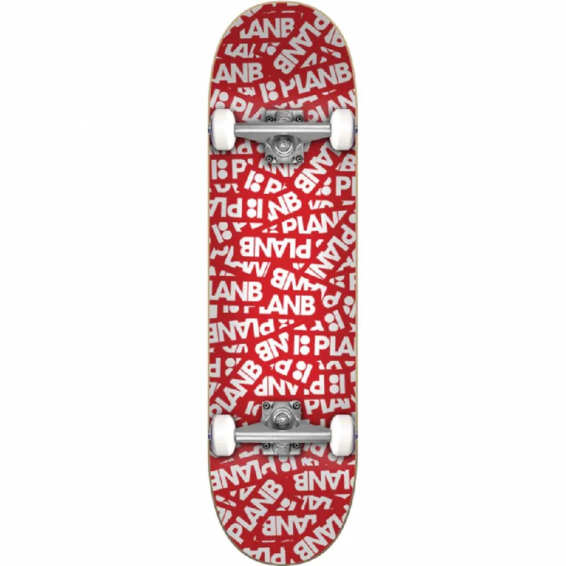 Trendy Cruiser Skateboard for Young Riders-Plan B Patch 8.25" Skateboard Complete