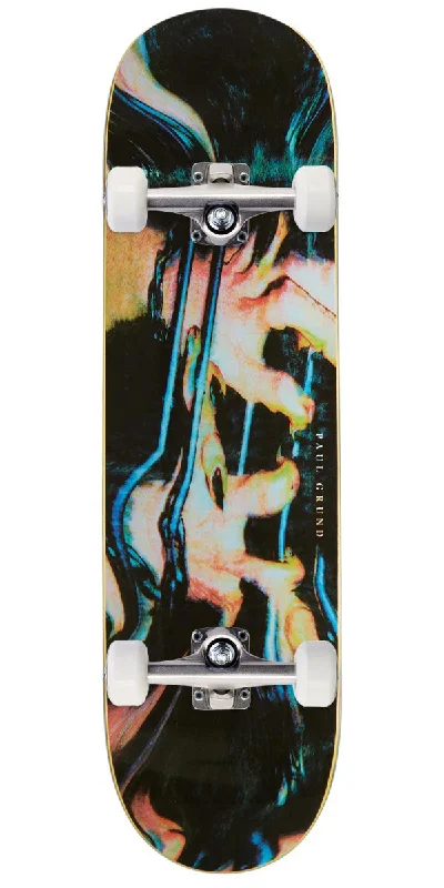 Premium Skateboard Deck for Advanced Riders-Polar Paul Grund Tweaked Hands Skateboard Complete - 8.50"