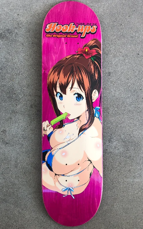 Comfortable Skateboard for Casual Riding-Popsicle Girl - 8.25 X 32.25 Assorted Colors