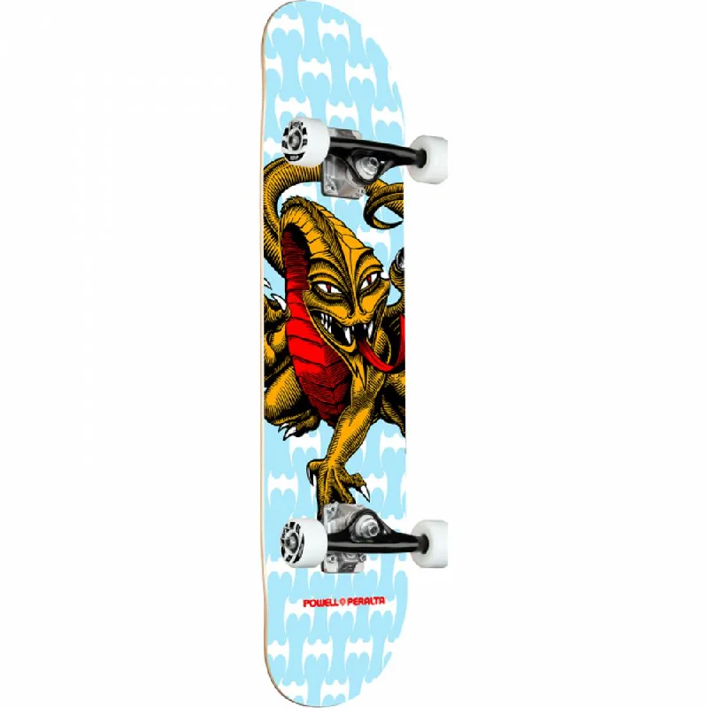 Fun Cruiser Skateboard for Easy Going Rides-Powell Peralta Cab Dragon 7.75" Blue Skateboard