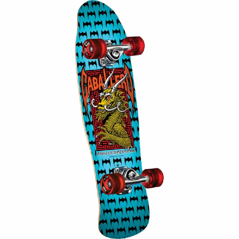 Smooth-Gliding Skateboard for Long Rides-Powell Peralta Street Dragon Mini 8.0" Blue Skateboard