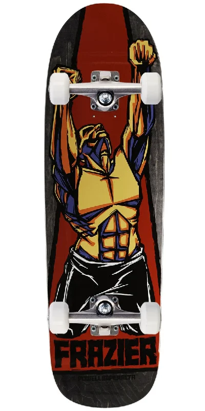 All-Terrain Longboard for Smooth Cruising-Powell-Peralta Mike Frazier Yellow Man Skateboard Complete - 9.50"