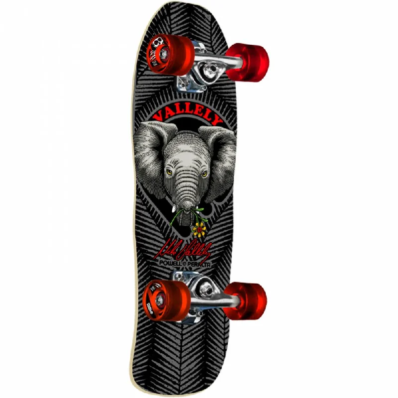 Lightweight Skateboard for Quick Tricks-Powell Peralta Mini Valley Baby Elephant Black 8.0" Skateboard