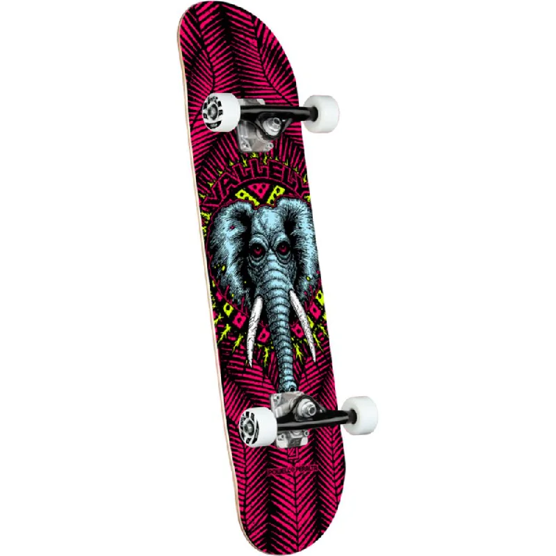 Smooth-Gliding Skateboard for Easy Control-Powell Peralta Vallely Elephant 8.25" Pink Skateboard