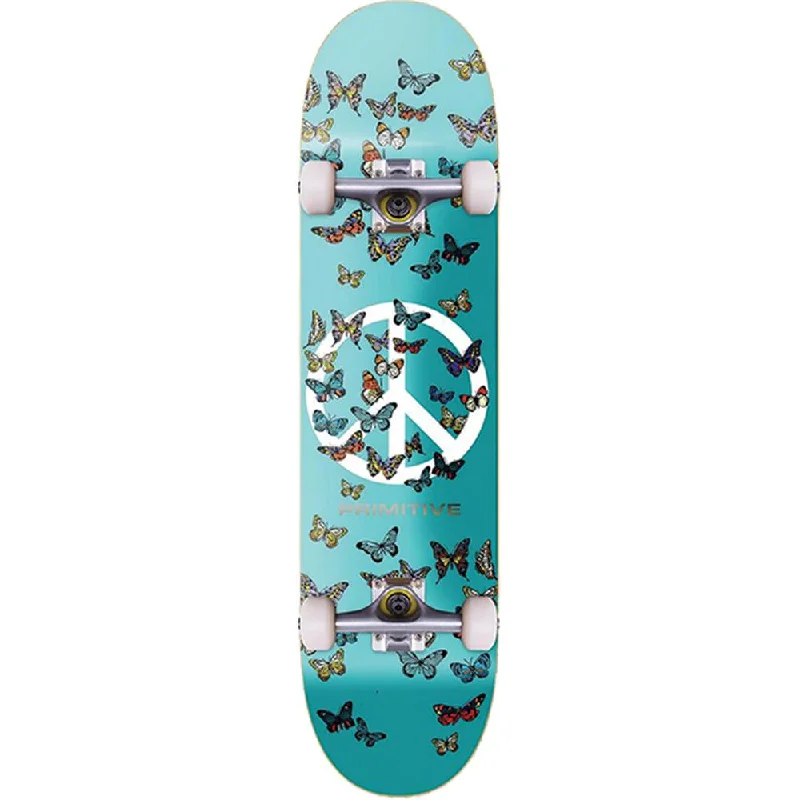 High-Performance Longboard for Downhill Riding-Primitive Codes Teal 7.75" Complete Skateboard