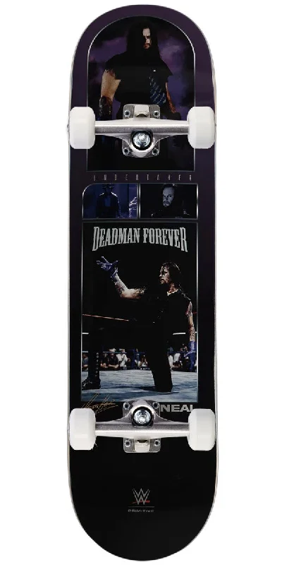 High-Quality Skateboard Trucks for Street Skating-Primitive x WWE Neal Deadman Forever Skateboard Complete - Black - 8.125"