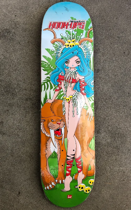 Custom Painted Skateboard for Unique Style-Princess B B - 8.19 X 32