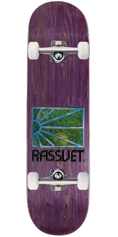 Fast Electric Skateboard for Quick Commuting-Rassvet Sun Collage Skateboard Complete - Pink - 8.125"