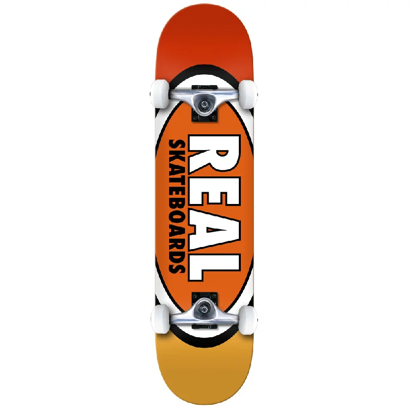 Pro-Level Skateboard for Advanced Riders-REAL COMPLETE TEAM EDITION OVAL (7.75")