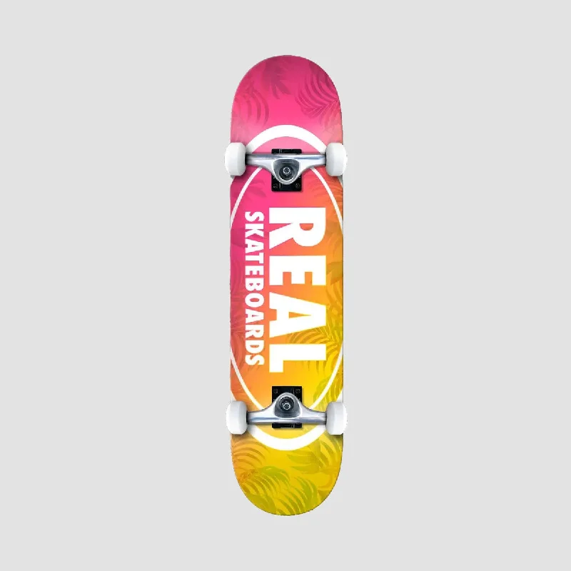 Skateboard with Flashing LED Wheels for Style-Real Island Ovals Skateboard - 7.5"