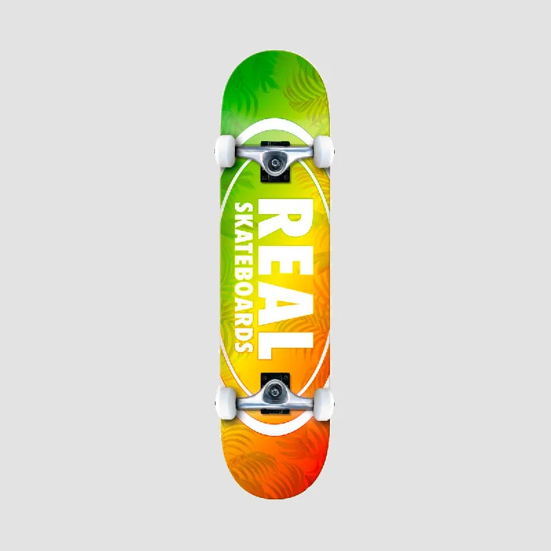 Skateboard with Soft Grip Tape for Better Traction-Real Island Ovals Skateboard - 7.75"