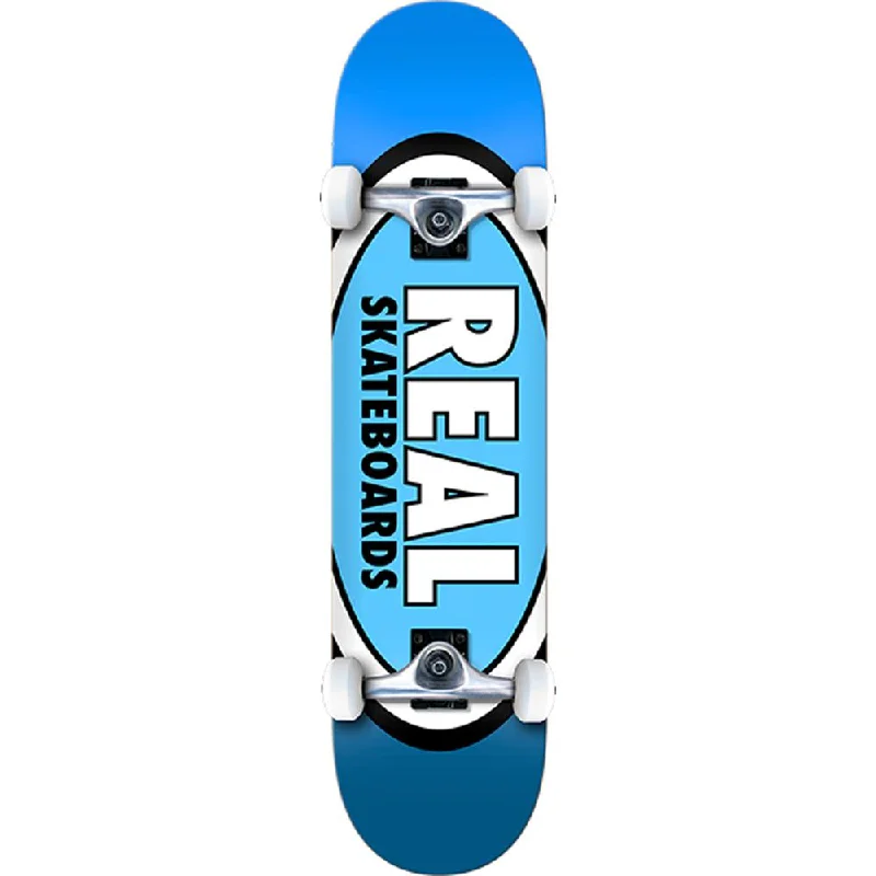 Smooth Rolling Skateboard for Easy Control-Real Team Edition Oval 8.0" Complete Skateboard