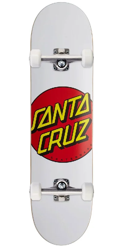 Eco-Friendly Bamboo Skateboard for Sustainable Fun-Santa Cruz Classic Dot Skateboard Complete - 8.00"